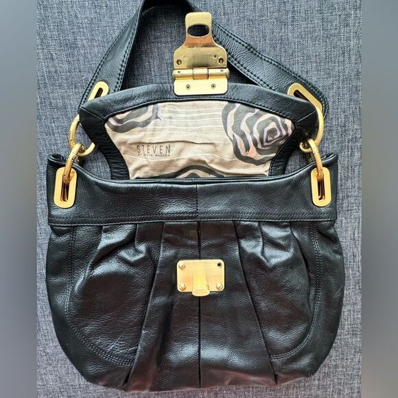 STEVEN by STEVE MADDEN Leather Handbag - Picture 4 of 16